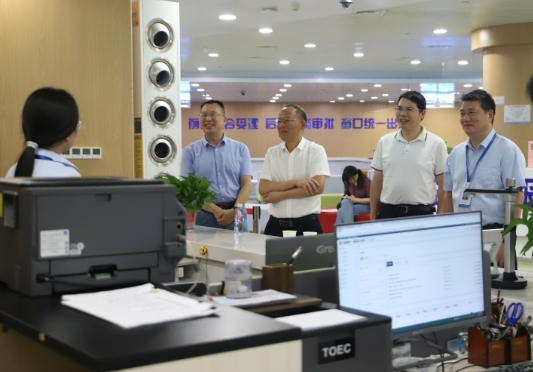 省农业农村厅调研农业农村政务服务工作